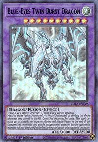 Blue-Eyes Twin Burst Dragon (Blue) [LDS2-EN019] Ultra Rare | The CG Realm