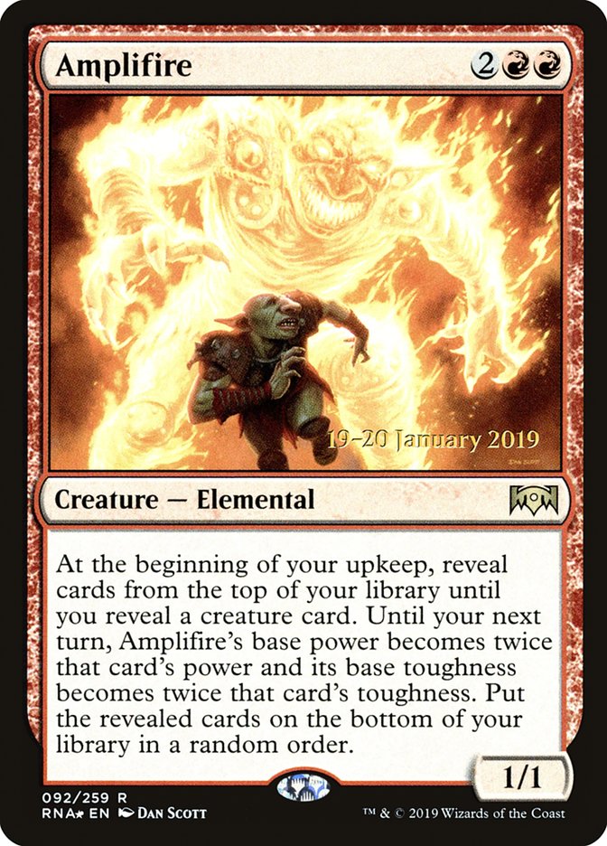 Amplifire [Ravnica Allegiance Prerelease Promos] | The CG Realm