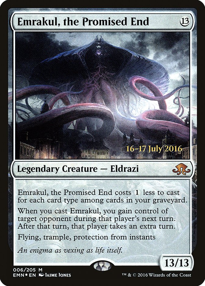 Emrakul, the Promised End [Eldritch Moon Prerelease Promos] | The CG Realm