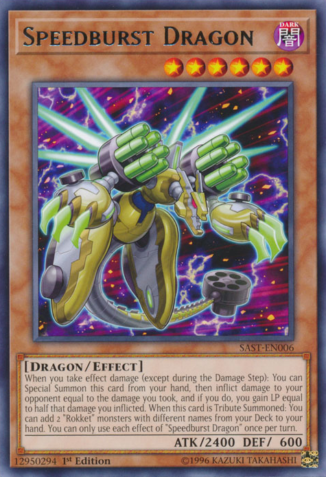 Speedburst Dragon [SAST-EN006] Rare | The CG Realm