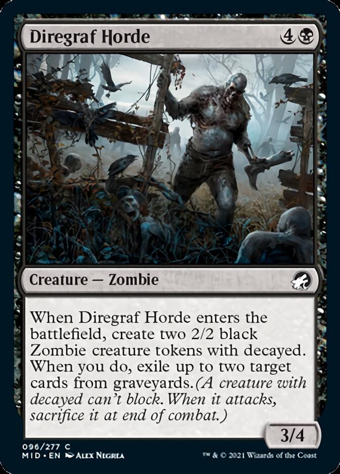 Diregraf Horde [Innistrad: Midnight Hunt] | The CG Realm