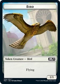 Bird // Cat (011) Double-Sided Token [Core Set 2021 Tokens] | The CG Realm