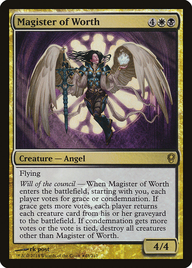 Magister of Worth (Launch) [Conspiracy Promos] | The CG Realm