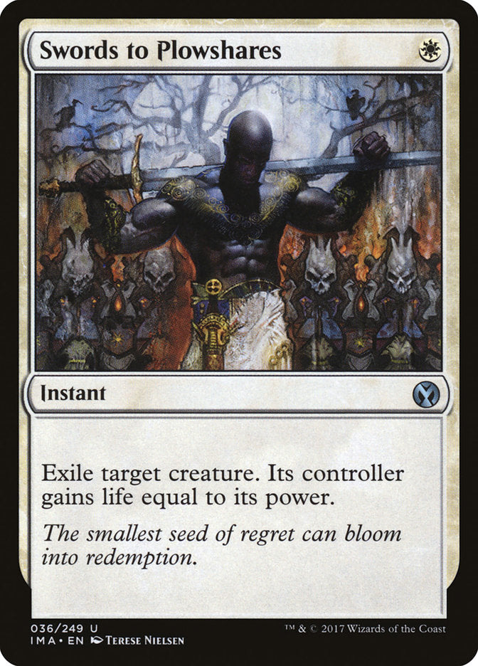 Swords to Plowshares [Iconic Masters] | The CG Realm