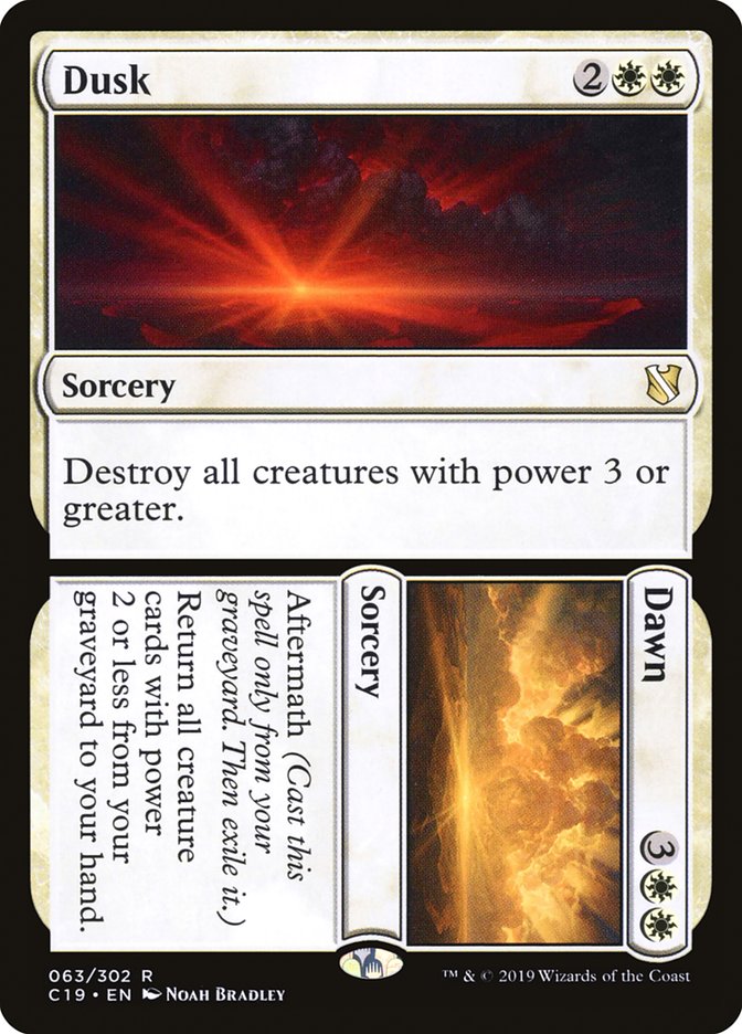 Dusk // Dawn [Commander 2019] | The CG Realm