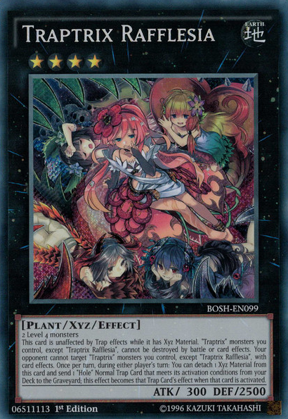 Traptrix Rafflesia [BOSH-EN099] Secret Rare | The CG Realm