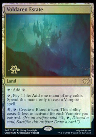 Voldaren Estate [Innistrad: Crimson Vow Prerelease Promos] | The CG Realm