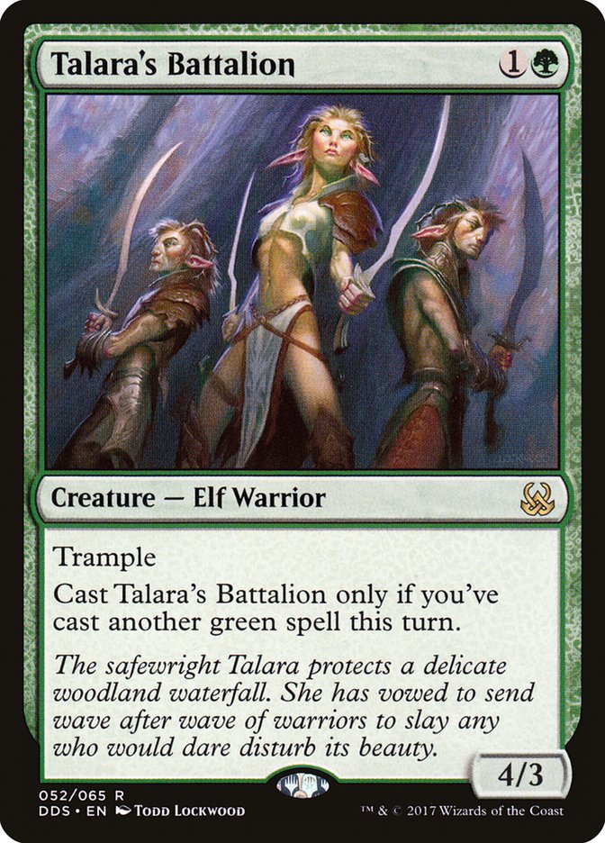 Talara's Battalion [Duel Decks: Mind vs. Might] | The CG Realm