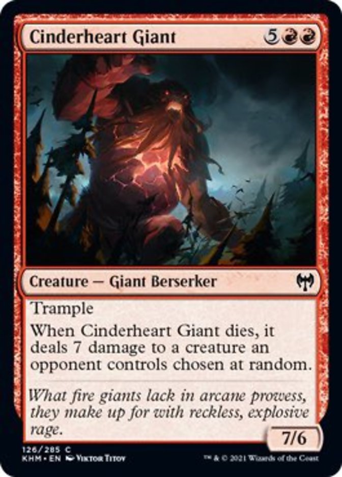 Cinderheart Giant [Kaldheim] | The CG Realm