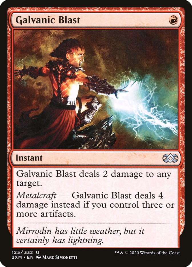 Galvanic Blast [Double Masters] | The CG Realm