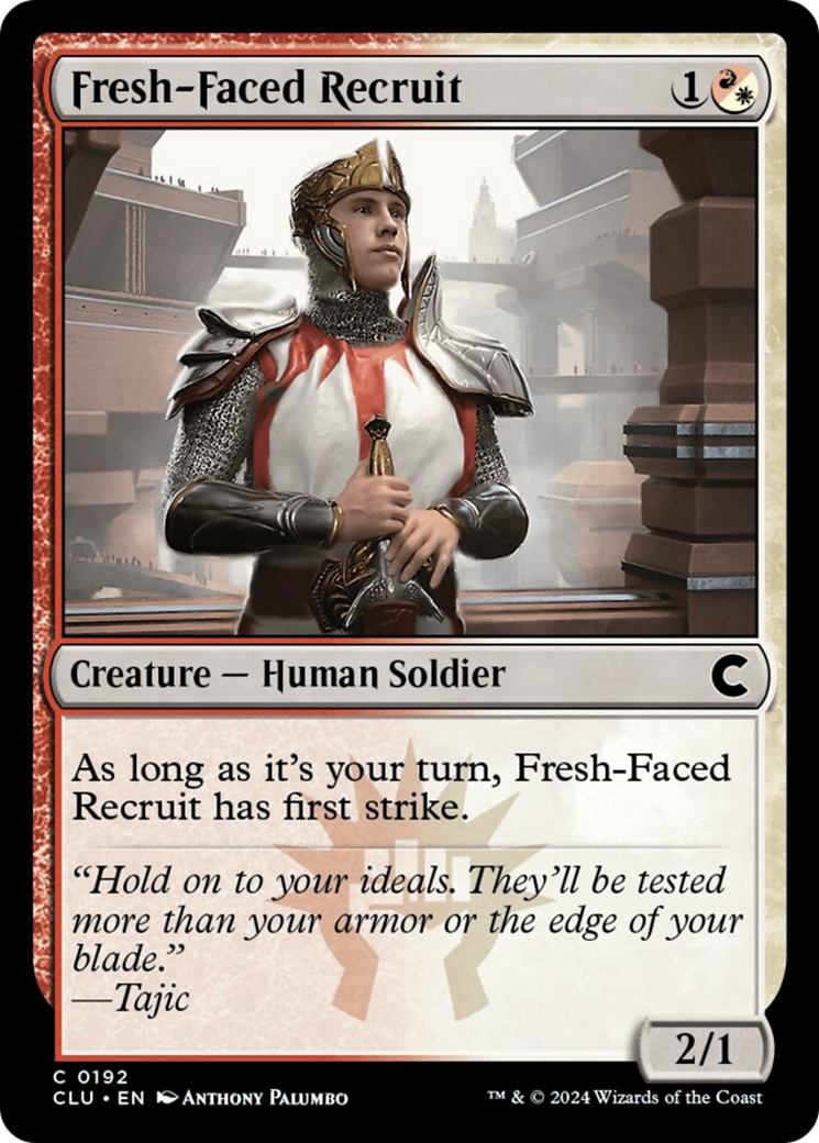 Fresh-Faced Recruit [Ravnica: Clue Edition] | The CG Realm