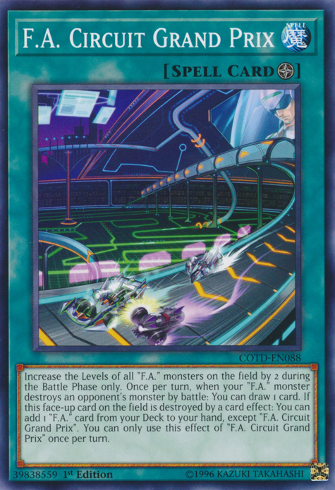 F.A. Circuit Grand Prix [COTD-EN088] Common | The CG Realm