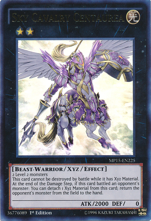 Sky Cavalry Centaurea [MP15-EN225] Ultra Rare | The CG Realm