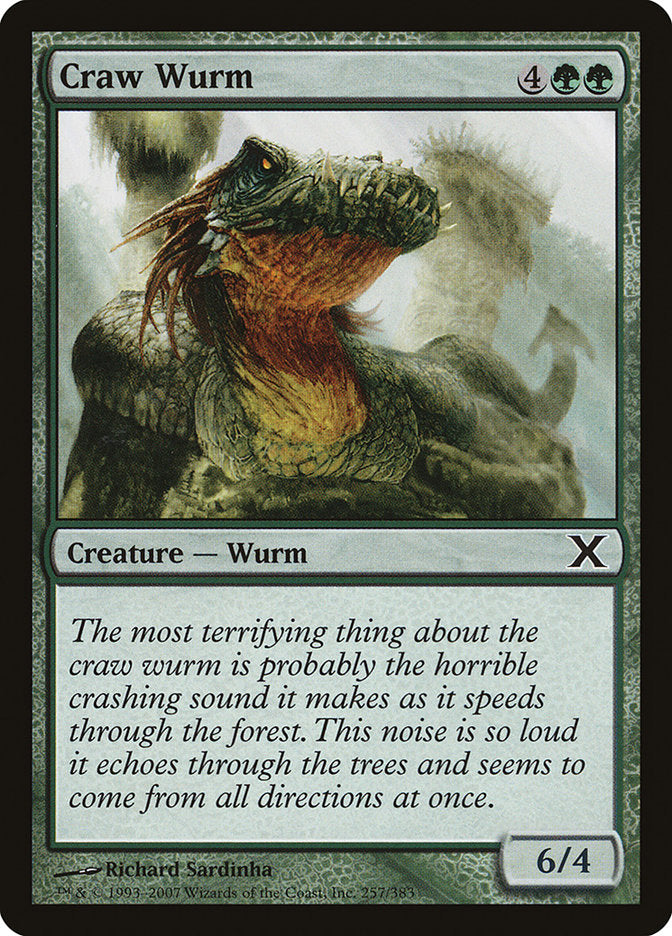 Craw Wurm [Tenth Edition] | The CG Realm