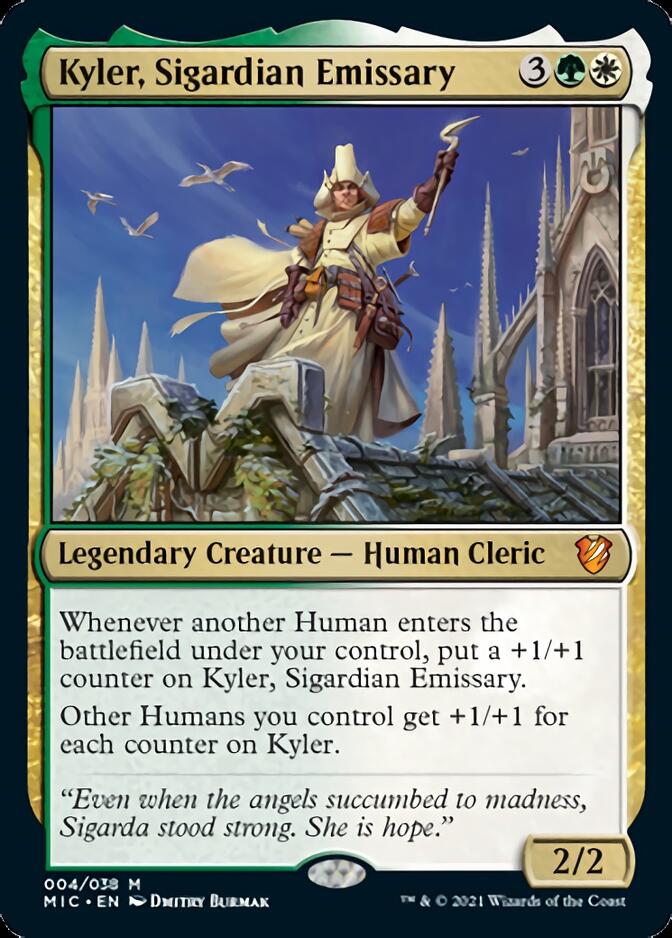 Kyler, Sigardian Emissary [Innistrad: Midnight Hunt Commander] | The CG Realm