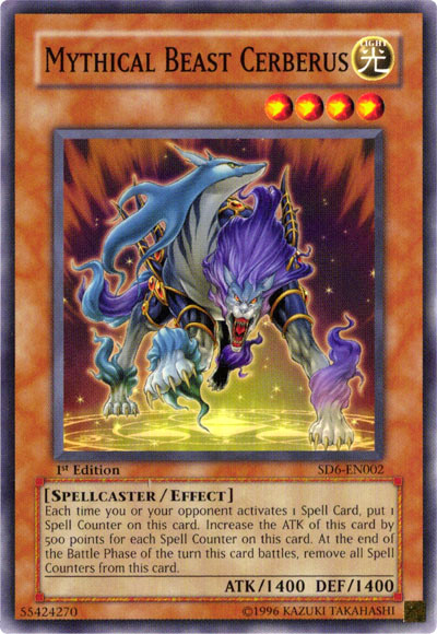 Mythical Beast Cerberus [SD6-EN002] Common | The CG Realm