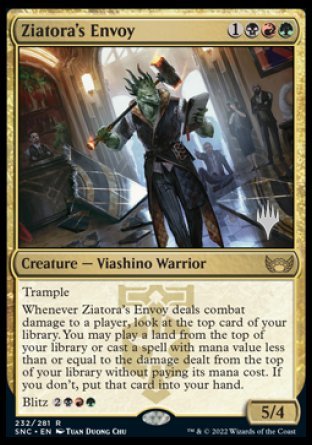 Ziatora's Envoy (Promo Pack) [Streets of New Capenna Promos] | The CG Realm