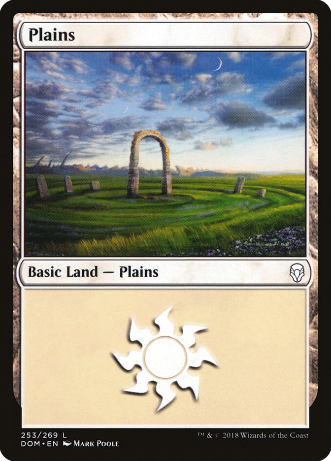 Plains (253) [Dominaria] | The CG Realm