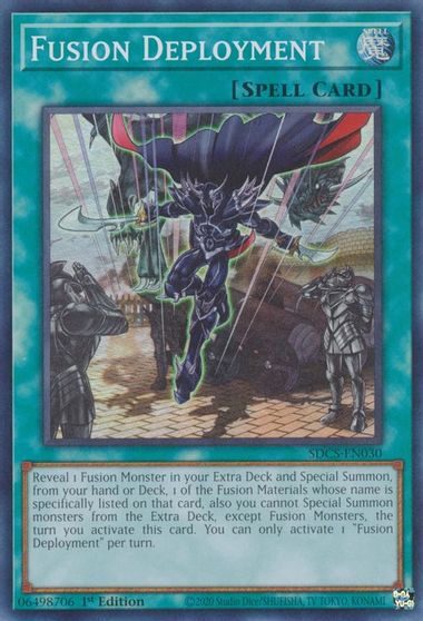 Fusion Deployment [SDCS-EN030] Super Rare | The CG Realm