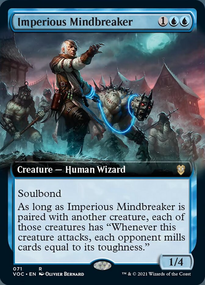 Imperious Mindbreaker (Extended Art) [Innistrad: Crimson Vow Commander] | The CG Realm