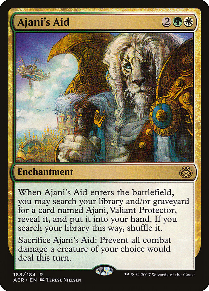 Ajani's Aid [Aether Revolt] | The CG Realm