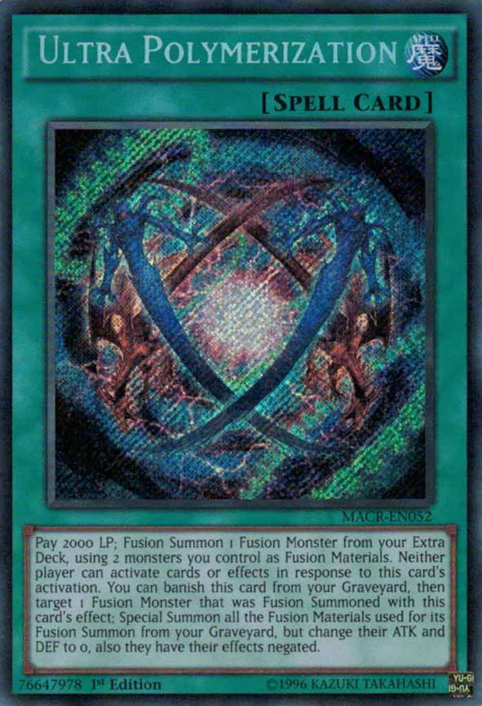 Ultra Polymerization [MACR-EN052] Secret Rare | The CG Realm