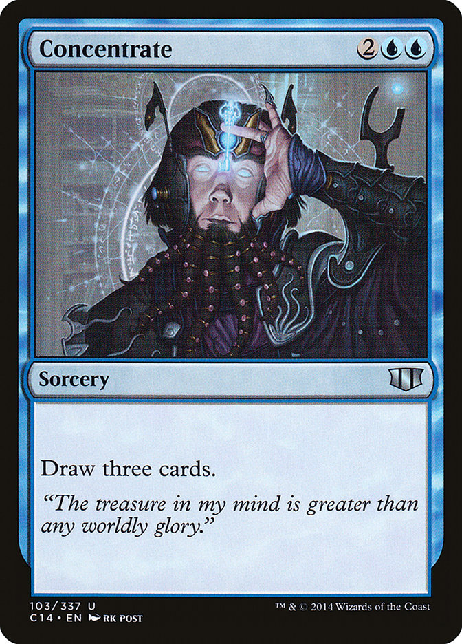 Concentrate [Commander 2014] | The CG Realm