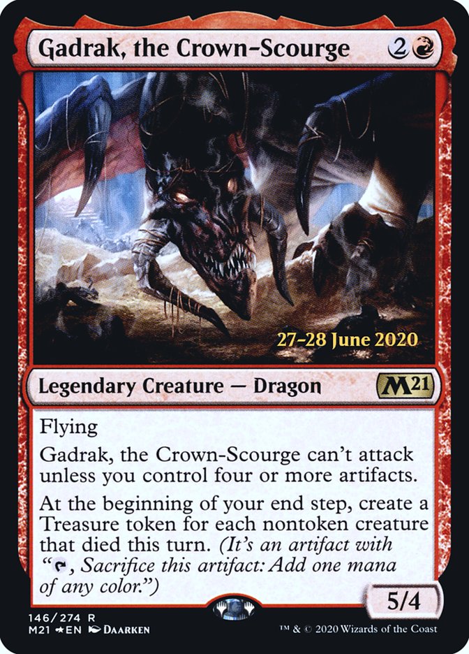 Gadrak, the Crown-Scourge [Core Set 2021 Prerelease Promos] | The CG Realm