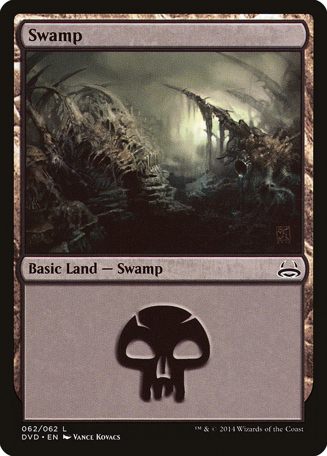 Swamp (62) (Divine vs. Demonic) [Duel Decks Anthology] | The CG Realm