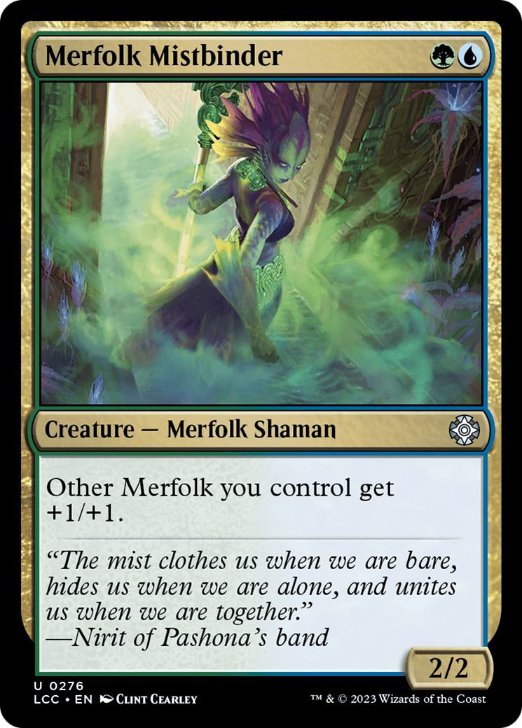 Merfolk Mistbinder [The Lost Caverns of Ixalan Commander] | The CG Realm