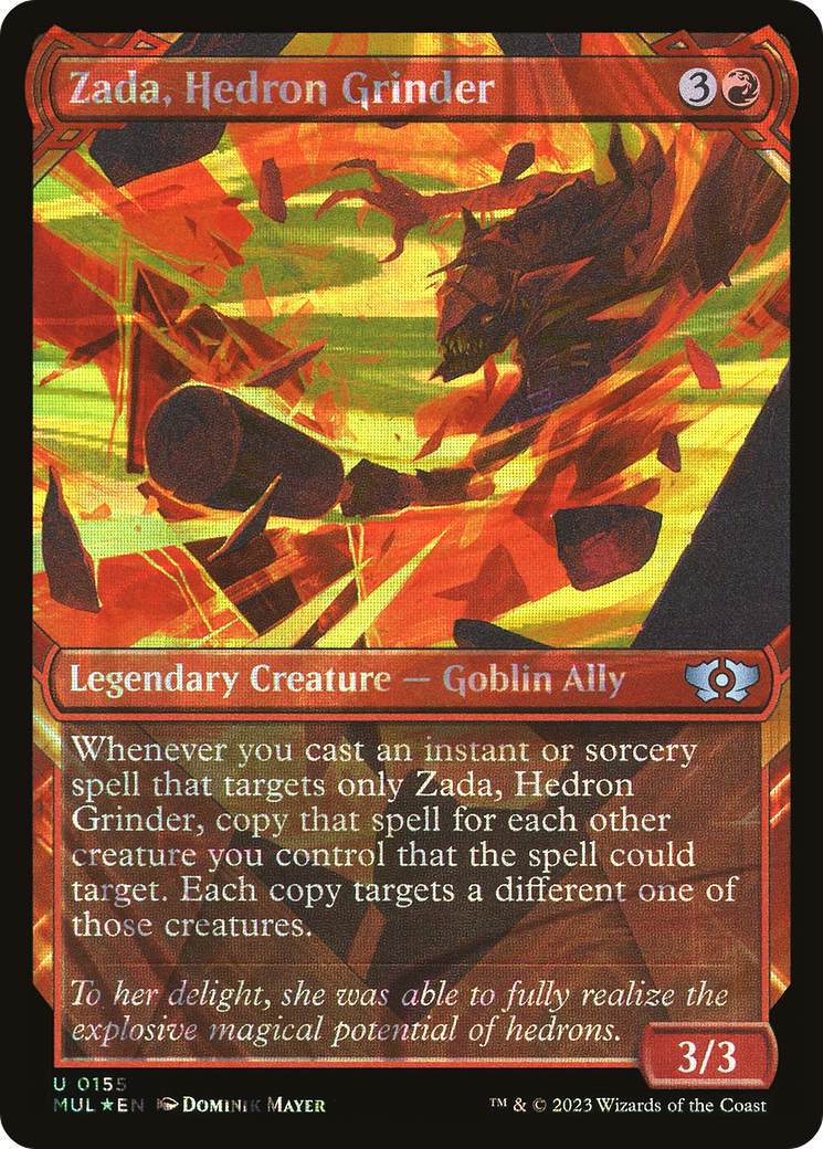 Zada, Hedron Grinder (Halo Foil) [Multiverse Legends] | The CG Realm