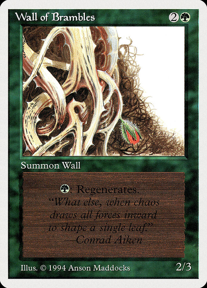 Wall of Brambles [Summer Magic / Edgar] | The CG Realm