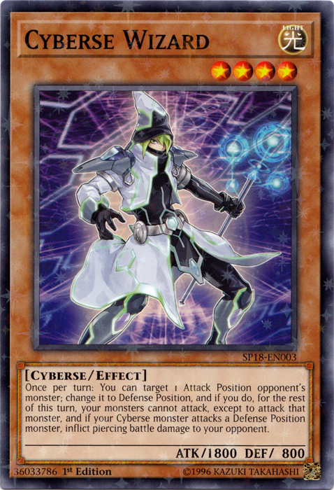 Cyberse Wizard [SP18-EN003] Starfoil Rare | The CG Realm