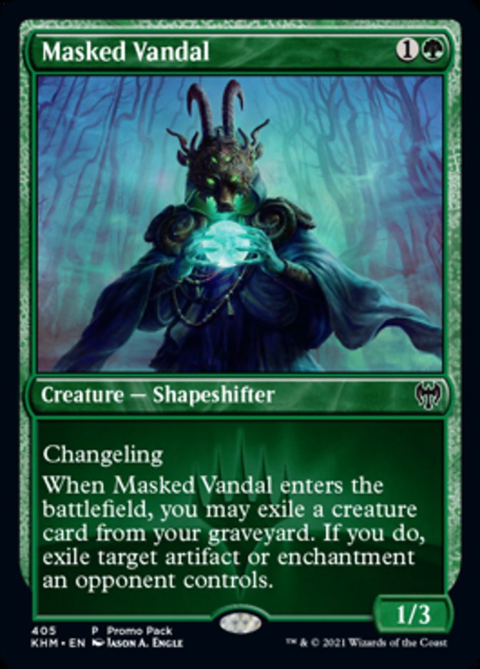 Masked Vandal (Promo Pack) [Kaldheim Promos] | The CG Realm