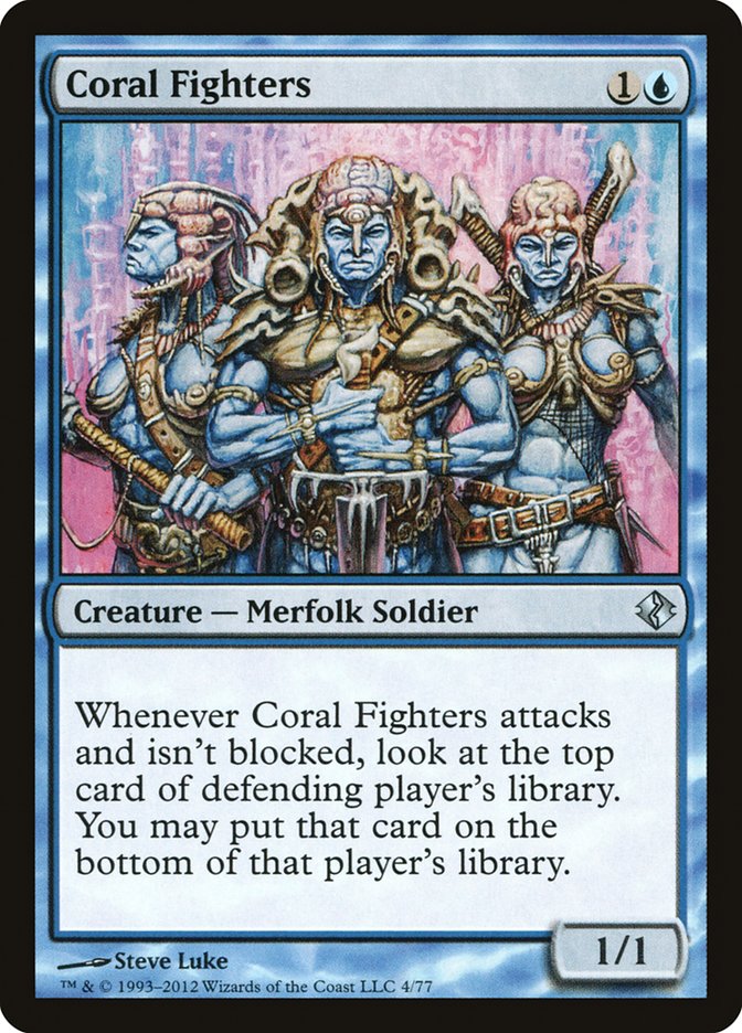 Coral Fighters [Duel Decks: Venser vs. Koth] | The CG Realm