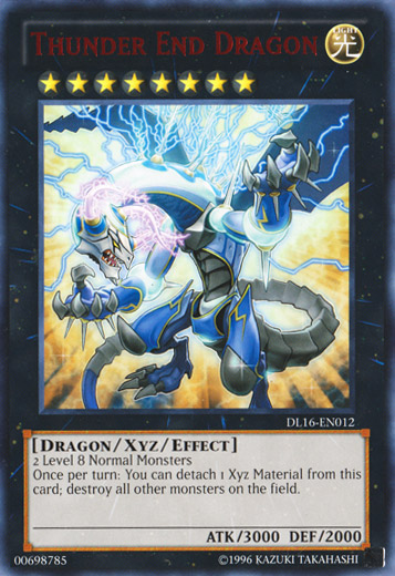 Thunder End Dragon (Red) [DL16-EN012] Rare | The CG Realm