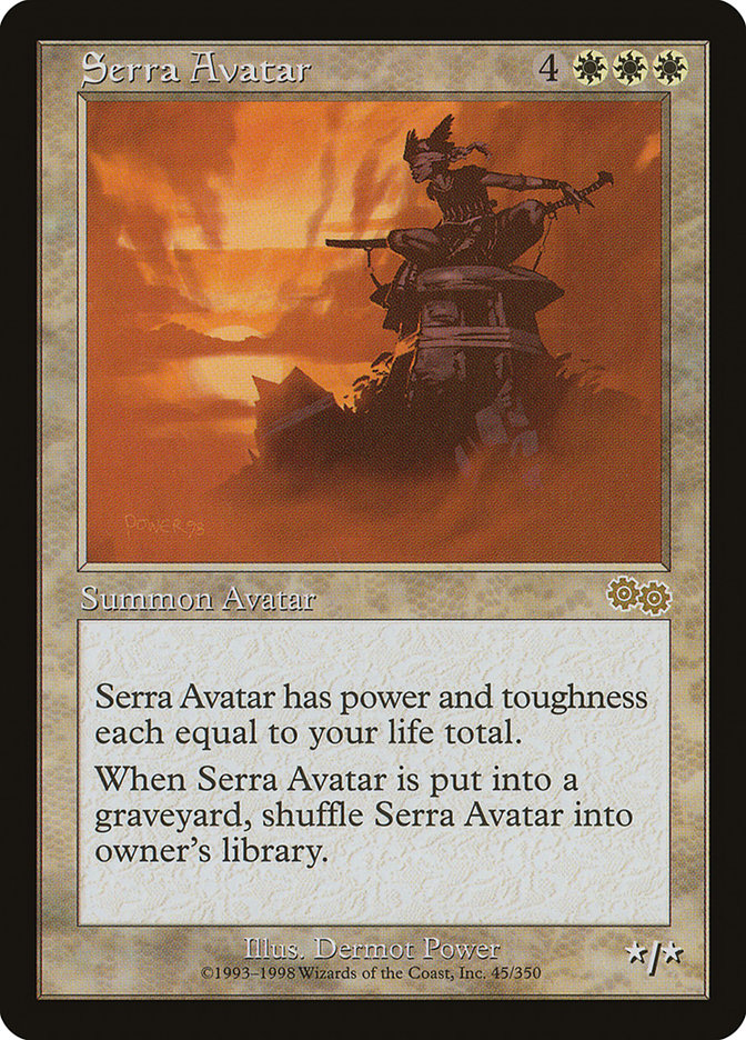 Serra Avatar [Urza's Saga] | The CG Realm