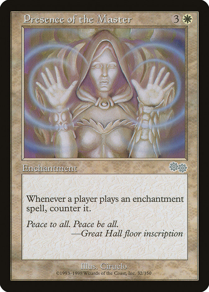 Presence of the Master [Urza's Saga] | The CG Realm