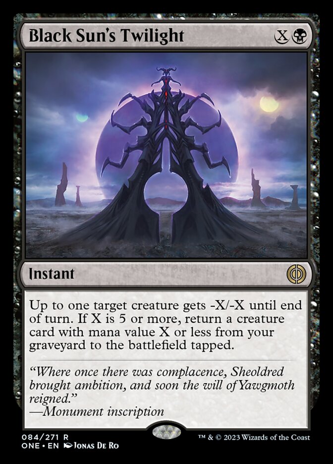 Black Sun's Twilight [Phyrexia: All Will Be One] | The CG Realm