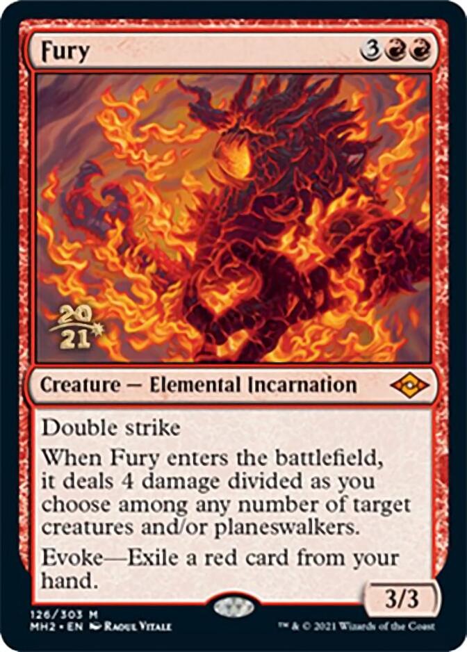 Fury [Modern Horizons 2 Prerelease Promos] | The CG Realm