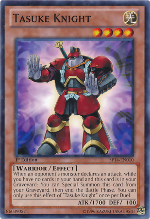 Tasuke Knight [SP14-EN010] Starfoil Rare | The CG Realm