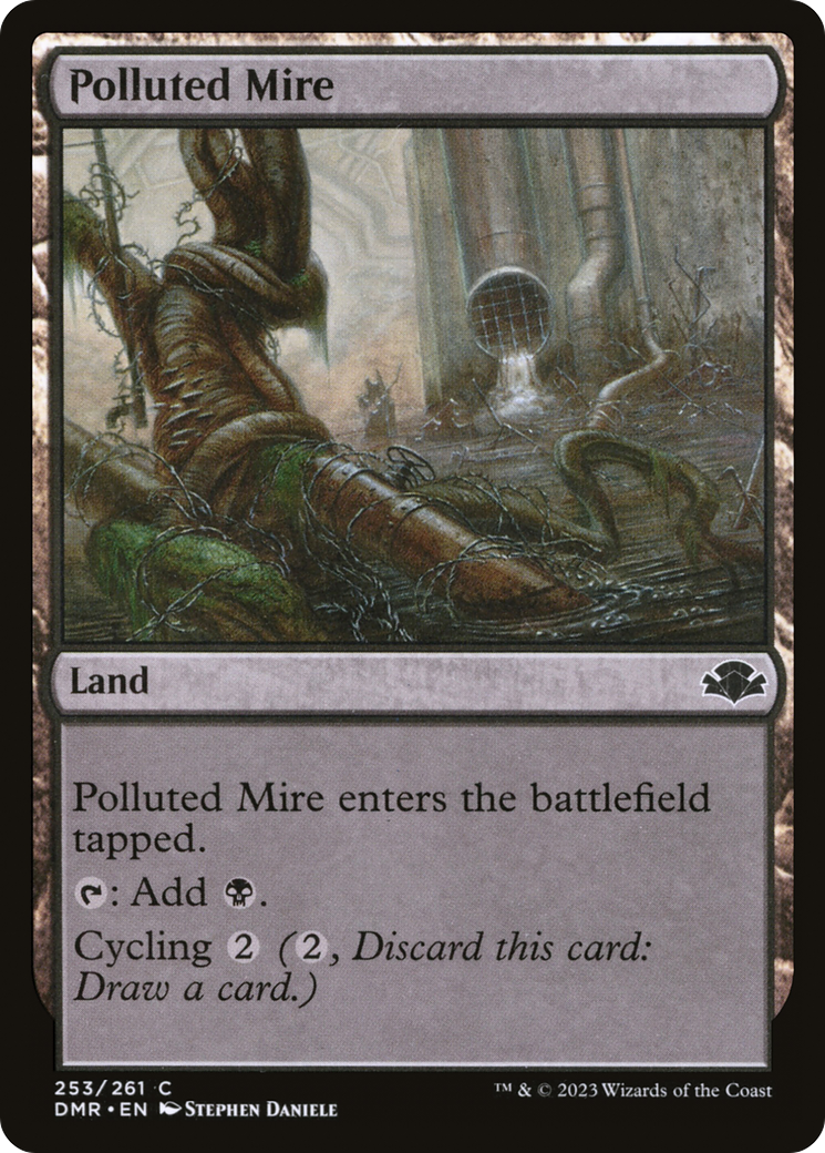 Polluted Mire [Dominaria Remastered] | The CG Realm