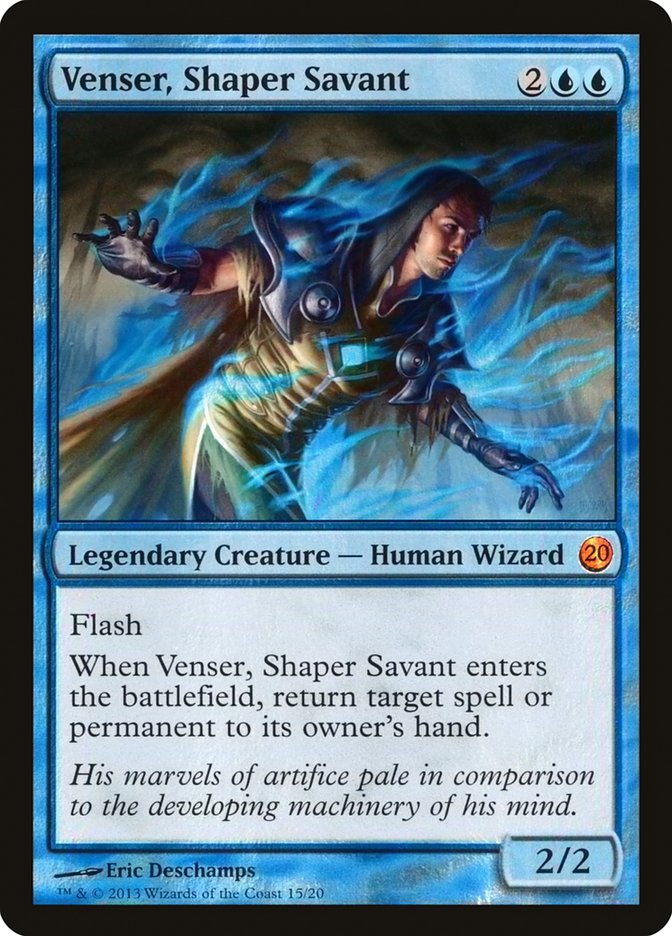 Venser, Shaper Savant [From the Vault: Twenty] | The CG Realm