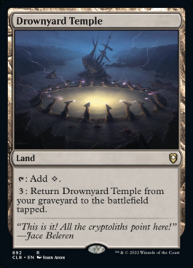 Drownyard Temple [Commander Legends: Battle for Baldur's Gate] | The CG Realm