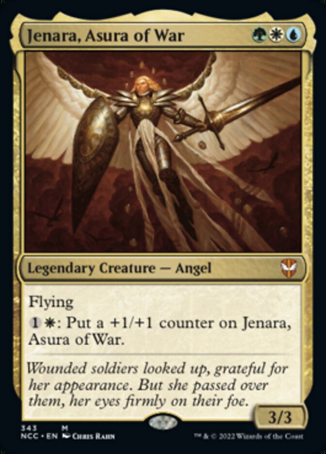 Jenara, Asura of War [Streets of New Capenna Commander] | The CG Realm