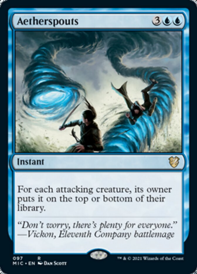 Aetherspouts [Innistrad: Midnight Hunt Commander] | The CG Realm