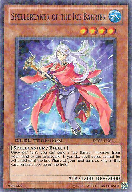 Spellbreaker of the Ice Barrier [DT03-EN076] Common | The CG Realm