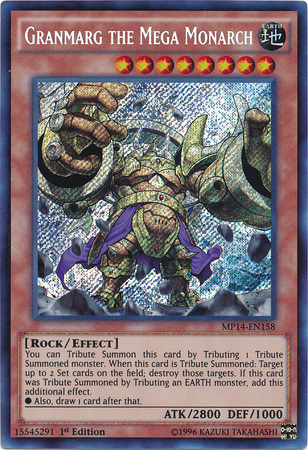 Granmarg the Mega Monarch [MP14-EN158] Secret Rare | The CG Realm