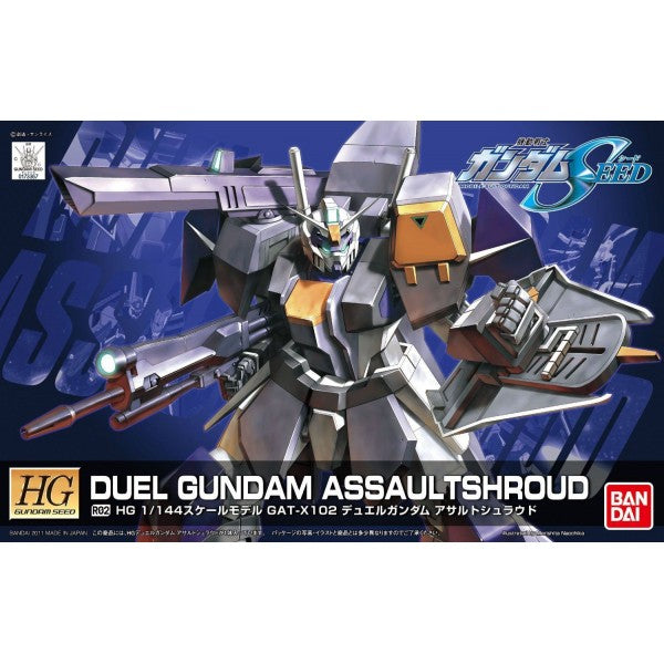 HG 1/144 R02 Duel Gundam Assault Shroud | The CG Realm