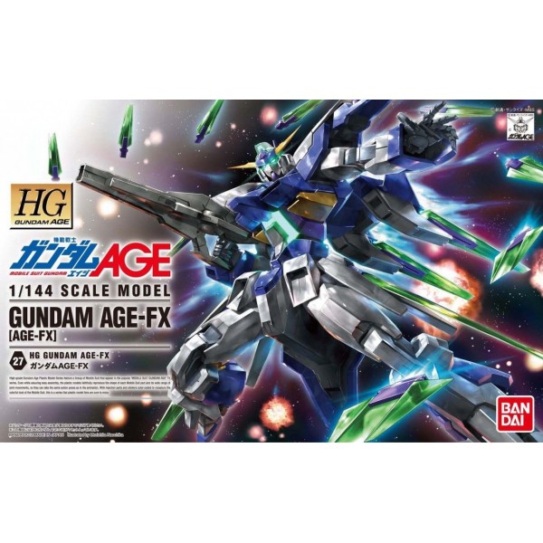 HG 1/144 #27 Gundam Age FX | The CG Realm